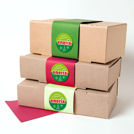 Etikett für Weihnachtsgeschenke